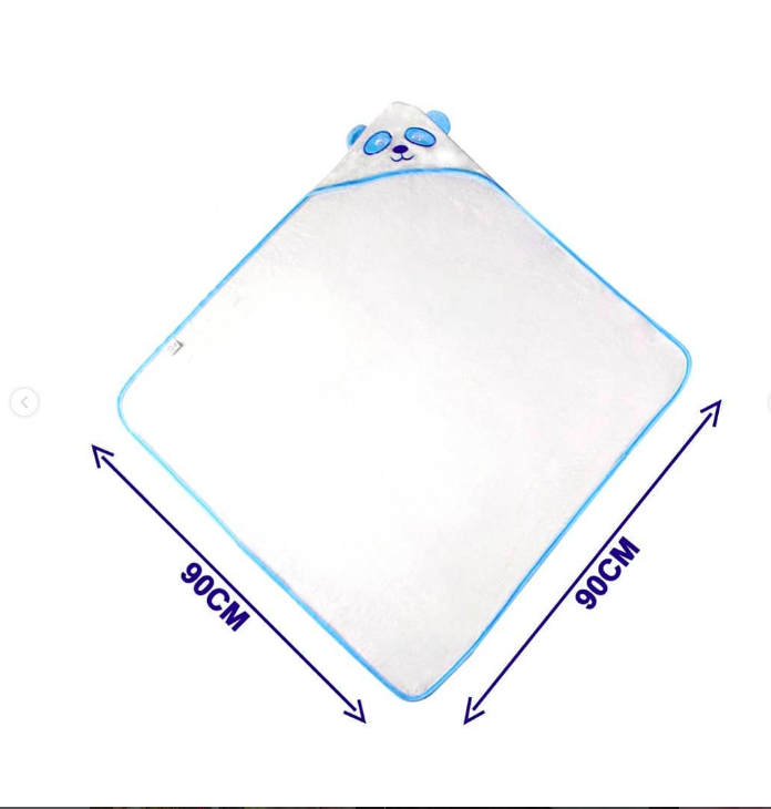Bamboo baby towel measurements
